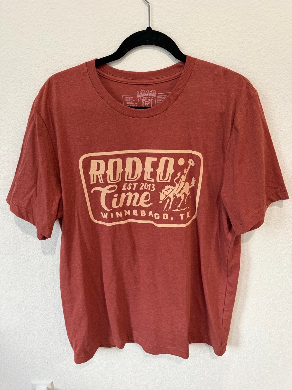 Rodeo Time Short-Sleeve Tee - Rust